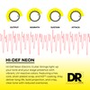 DR Strings HI-DEF NEON Electric Guitar Strings (NPE-9),Pink