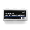 4LIFETIMELINES 3/16" Fitting Assortment, Union, Adapter Kit - 24 SKU;