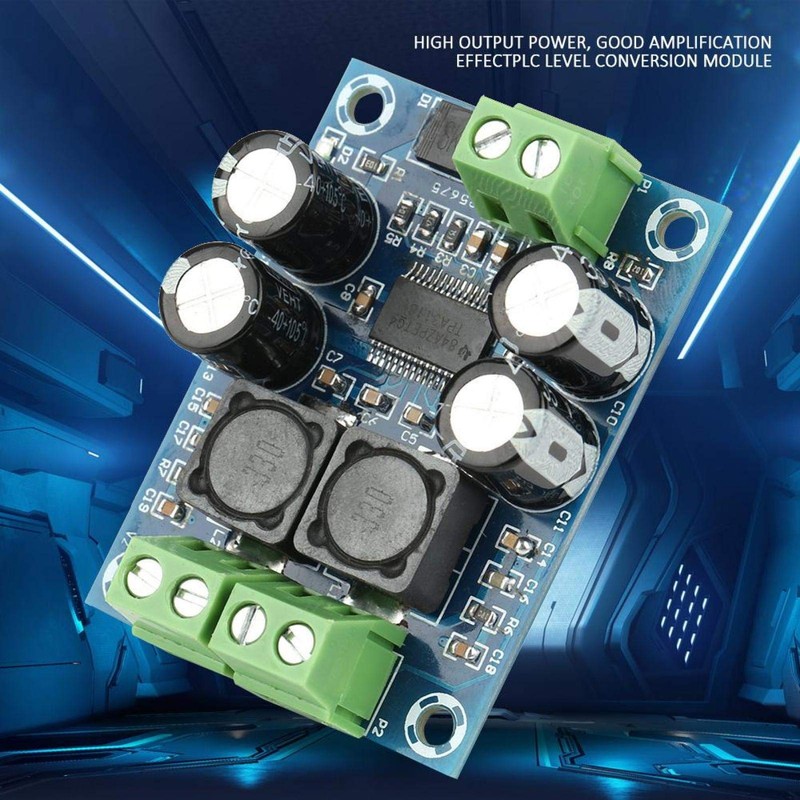 Dilwe 60W DC10-24V TPA3118 Subwoofer Amplifier Board, Mini Digital Audio