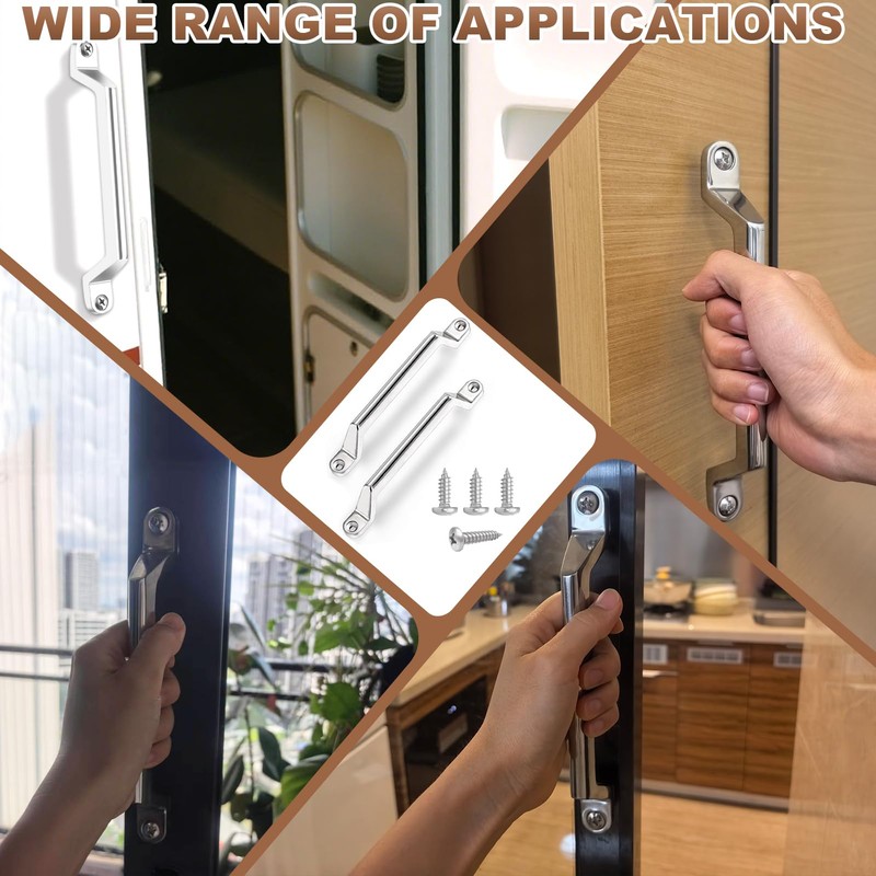 COOHAME 2 Pack RV Door Handle - 8.66 Inch Durable
