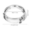 Motorcycle Headlight Round Ring Mounting Bracket, 7 Inch Car Headlight