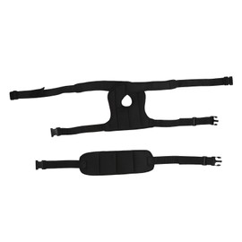 Wheelchair Thigh Restraint Belt Fixation Safety Waist Restraint Wheelchair Seatbelt Black