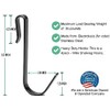 PriZoi Snap-On Wire Shelving Hooks - 4pack of Large 3.5