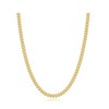Avotto 14K Gold Plated Chain 5mm Cuban Chain Necklace Hypoallergenic