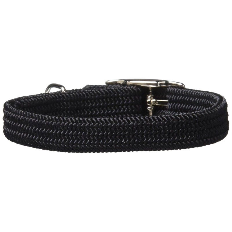 OmniPet Kool Kat Elastic Cat Safety Collar with Bell, Black,