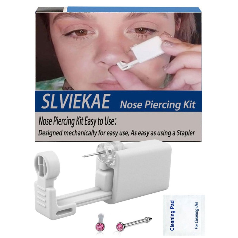 Nose Piercing Kit, Nose Pierce Kit Nose Piercing Gun Self