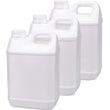 WUWEOT 3 Pack 2.5 L Plastic F-Style Jugs, Large Empty