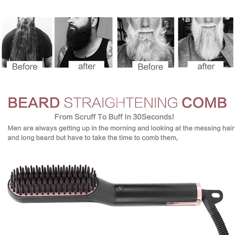 Multifunction Man Person Care Straightening Comb Hair Dressing Beard Straightener