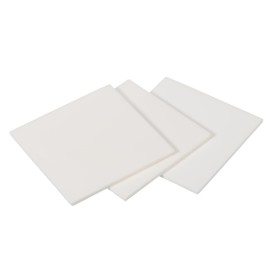 PATIKIL Alumina Ceramic Sheet Square Cooling Pad Insulating Sheet 3pcs High Hardness for MOS Transistor 50x50x2mm(2x2x0.08")