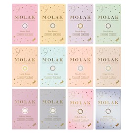 [ 宮脇咲良 イメージモデル カラコン ] MOLAK (モラク) 1ヶ月 2枚入り ダークピオニー（度なし）[0.00]