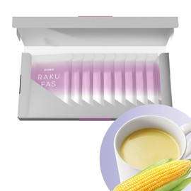 Shintani Enzyme Rakufas Protein Soup, 10 Bags, Corn Potage Flavor