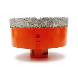 Dry Diamond Core Drill Bits,BGTEC 1pc 3-1/2" 90mm Diamond Hole Saw with 5/8-11 Thread for Porcelain Tile,Ceramic Granite Marble Stone Masonry Brick