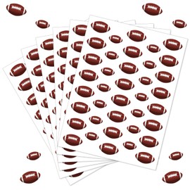 JUMELON 608 Pcs Football Stickers for Kids, Water-Repellent Self-Adhesive Sports Stickers for Boys & Girls, Perfect for Water Bottles, Scrapbooks & Sports Theme Party Supplies