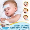 chenyayun 16Pcs Fever Cooling Gel Patches for Kids & Adults, Relief Cooling Sheets for Headaches, Overheating, Heat Stroke, Long-Lasting, Safe & Drug-Free, Easy to Apply
