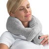 Relax Cushion Massaging Neck Pillow Travel Pillow