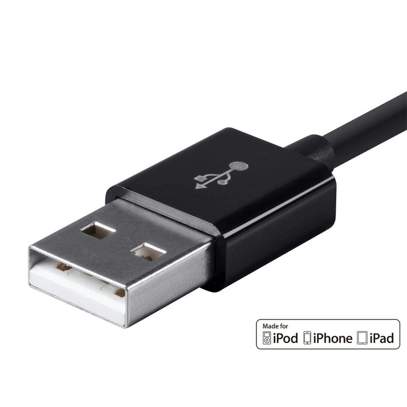 Monoprice Lightning to USB Type-A Charging Cable - Apple MFi