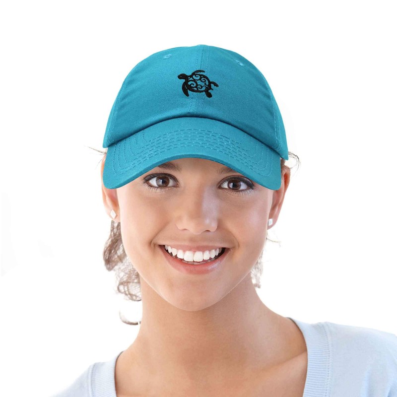 DALIX Turtle Hat Nature - Gorra de béisbol para mujer,