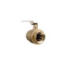 Watts LFFBV-4 Series 2" Lead-Free 2-Piece Full Port Chrome-Plated Brass