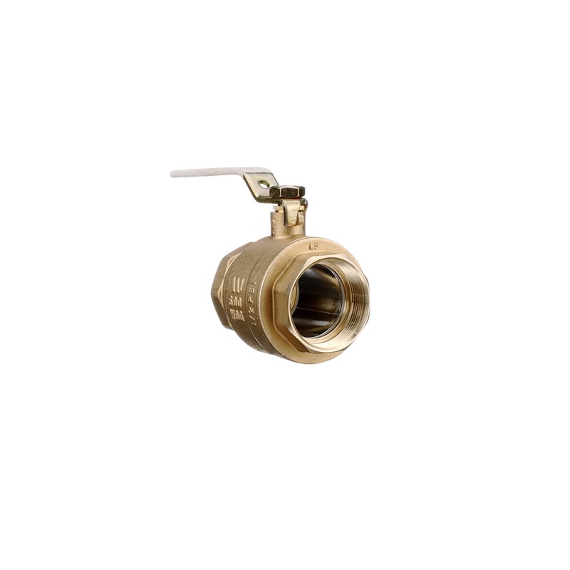 Watts LFFBV-4 Series 2" Lead-Free 2-Piece Full Port Chrome-Plated Brass