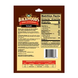 LEM Backwoods Teriyaki Seasoning with Cure Packet ,1 oz.