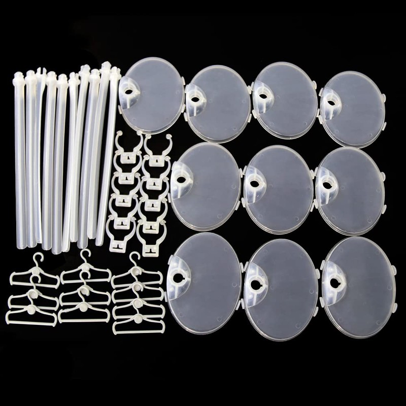 UCanaan 10 Pcs Doll Stands Display Holder for 11.5 Inch