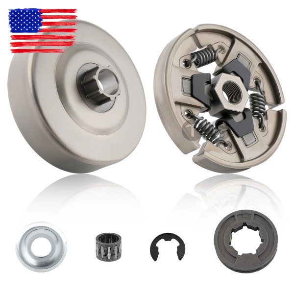 For Stihl MS290 MS390 029 039 3/8" 7T Clutch Drum