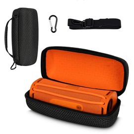 XBERSTAR Speaker Case for Sony ULT Field 1 Portable Bluetooth Speaker Carrying Case Hard Travel Storage Case with Adjustable Shoulder Strap (Black)