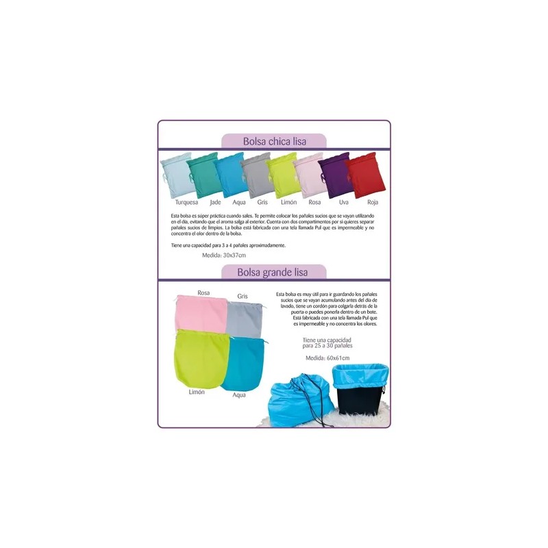 1 Detergente 1 Filtro 1 Bolsa Impermeable Ch Ecopipo
