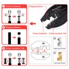 Delgada 36Pcs Spark Plug Wire Crimping Tool Spark Plug Wire