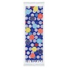 Kontex 56728-001 Contex Face Towel, Cloth Fireworkers, Blue, Approx. 13.0