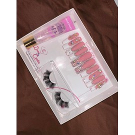 Rebecca High Gloss Long-lasting press on nails - Size: L