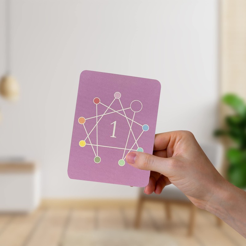 Enneagram Reflection Cards: Type 1 - Positive Affirmations, Meaningful Questions,