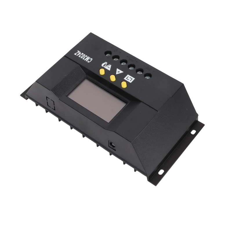PWM Solar Charge Controller LCD Display Intelligent PWM Solar Panel