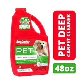 Rug Doctor Triple Action Deep Carpet Cleaner For Pet Stains, Eliminates Odors & Prevents Re-Marking, 48 oz