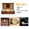 TVETE Cigar Hygrometer, Hygrometer, Hygrometer, Stylish, Mechanical, Round, Circular, Alloy,