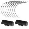 OTOTEC 2 Sets Bicycle GPS Device Holder Bicycle Handlebar Mount
