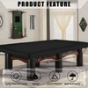 Tanstic Heavy Duty Pool Table Cover, 7.7 Feet Fitted Oxford