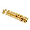 LC LICTOP Gold Stainless Steel Slide Bolt Latch Door Barrel
