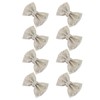 8pcs Bow Shoe Clips Detachable Bowknot Shoe Buckle Decorative Removable