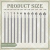 Zicojia 12Pc Cylinder Cone Shape Carving Burr Sets Jewelry Burr