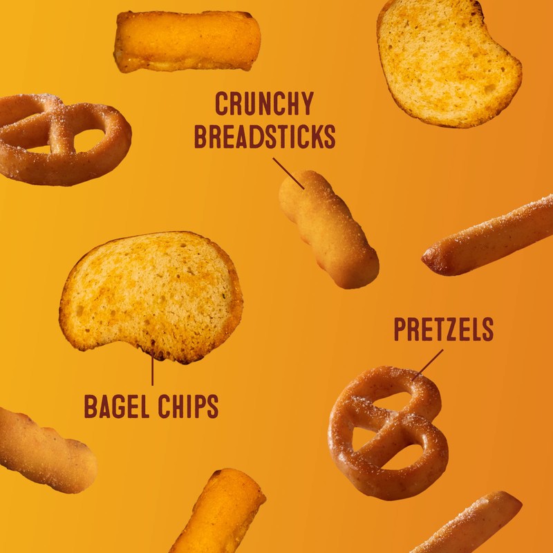 Gardetto's Snack Party Mix, Pizzeria, Savory Pub Mix Snack Bag,