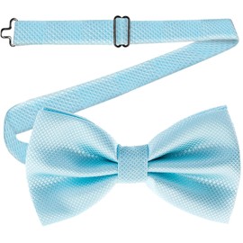 Bow Tie for Men Polyester Solid Pretied Bowties Adjustable Tuxedos Bowtie for Weddings & Groom’s Gift – Bow Ties for Women