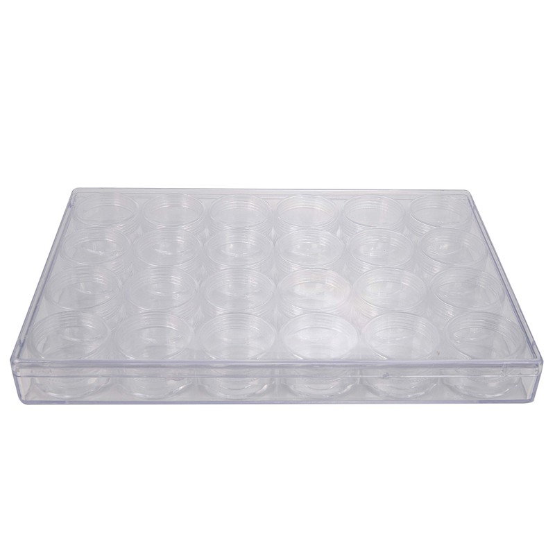 The Beadsmith Personality Case - Clear Storage Organizer Box, 9.5