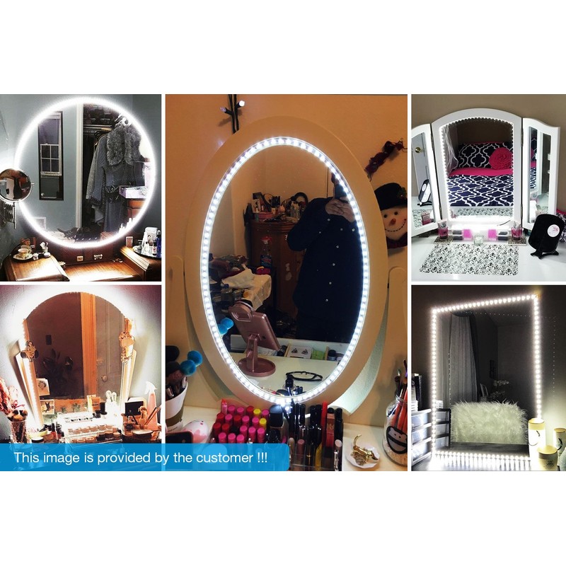 ViLSOM Led Vanity Mirror Lights Kit, 13ft/4M 240 LEDs Make-up
