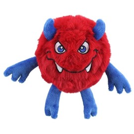 The Puppet Company Red Micro-Monster Finger Puppet - Cuddly Plush Snerk Toy for Creative Play, Interactive Stories, and Learning Fun - 14cm