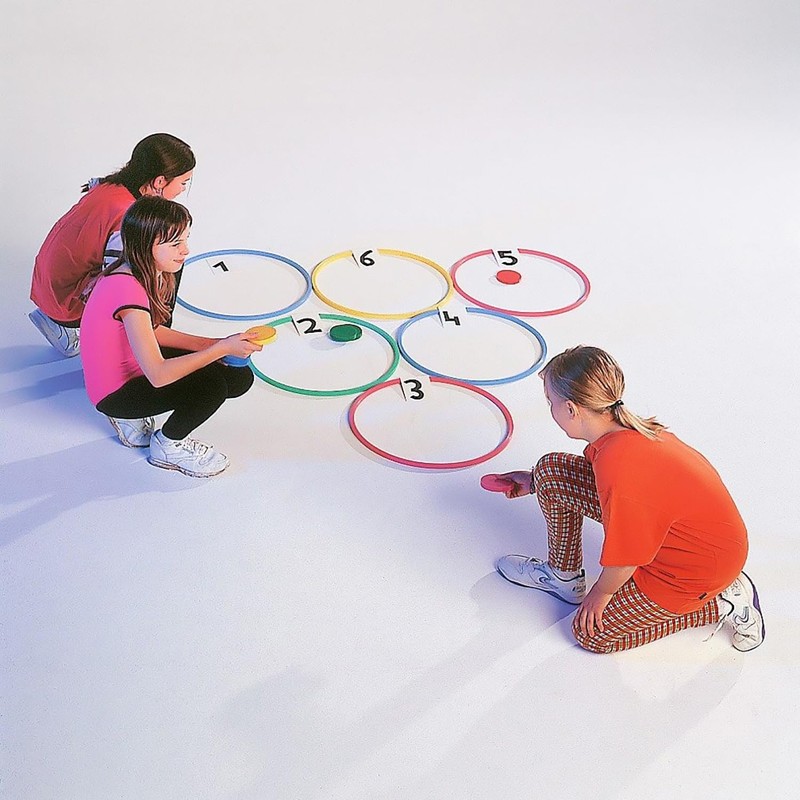 Miscellaneous Disc Bocce Game