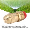 10Pcs G1/2 Male Thread Sprinkler Nozzle Garden Irrigation Water Spray