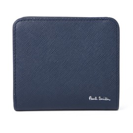 Paul Smith 813019 P915 SS24 Bifold Wallet with Genuine Storage Box & Cleaning Cloth, 02.navy