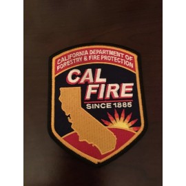California Department Of Forestry & Fire Protection Patch Shoulder Large