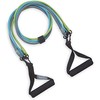 Gaiam 3-in-1 Resistance Band Kit with Comfort-Grip Handles and Interchangeable